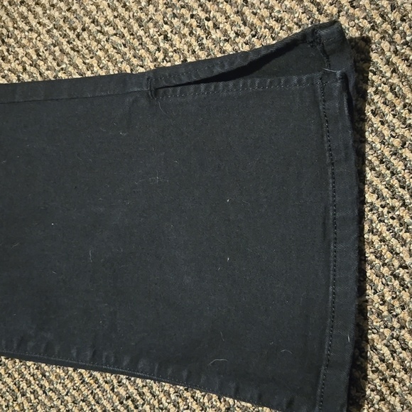 Nine west black bootcut denim jeans closet staple - Picture 2 of 4